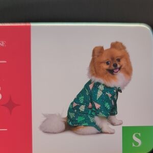Green Christmas Tree Dog Sweater